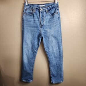Levis Womens |31x28| Wedgie Stright Button Fly Jeans